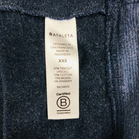 Athleta Soft Stretchy Jersey Knit Sweatshirt XXS - Picture 4 of 7